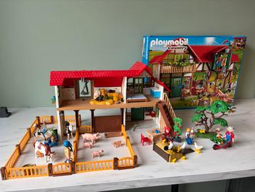 Playmobil 6120 Grote Boerderij met doos beschikbaar voor biedingen
