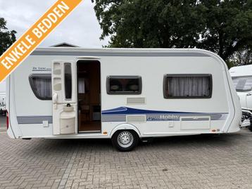 HOBBY DELUXE 495 UL APARTE BEDDEN MOVER - VOORTENT (TOP) beschikbaar voor biedingen