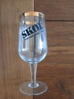 Groot bierglas,  26 cm., Ophalen of Verzenden, Zo goed als nieuw, Bierglas