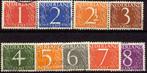 Nederland  460 - 468  gestempeld, Postzegels en Munten, Postzegels | Nederland, Ophalen of Verzenden, Gestempeld