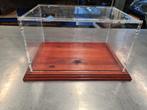 Plexiglas display case met houten bodem, Overige merken, Overige typen, Zo goed als nieuw, Groter dan 1:32
