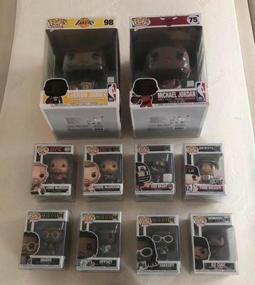 Te koop: 13 Top Funko's UFC Conor,Migos,Ice Cube,Tom Brady beschikbaar voor biedingen