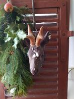 Klein  shabby herten kopje, Antiek en Kunst, Curiosa en Brocante, Ophalen