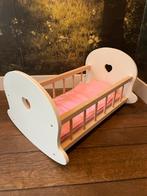 Poppen schommelbed roze/wit, Ophalen of Verzenden, Nieuw, Overige typen