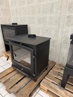 Gietijzeren Houtkachel Storm - 7 tot 16 kW, Ophalen, Gebruikt, Houtkachel, Vrijstaand