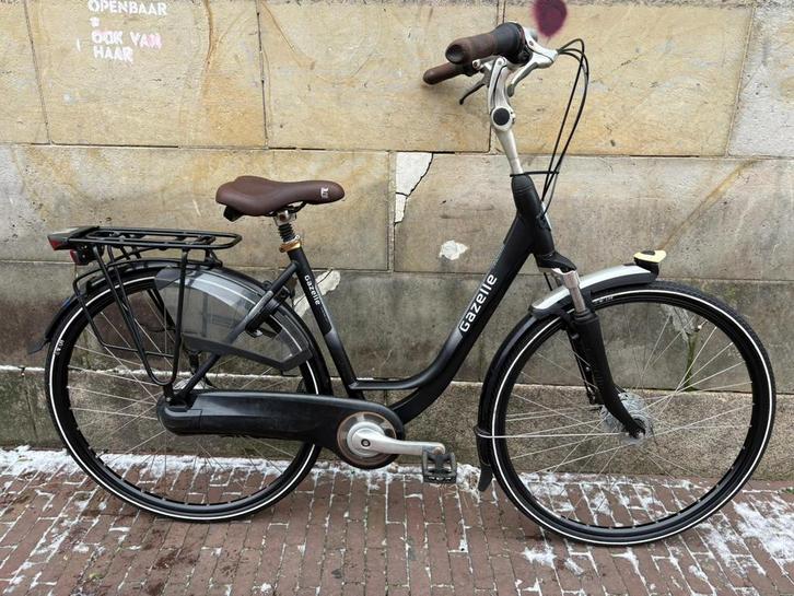 Gazelle orange c7 dames fiets 49cm, Fietsen en Brommers, Fietsen | Dames | Damesfietsen, Zo goed als nieuw, Gazelle, Versnellingen