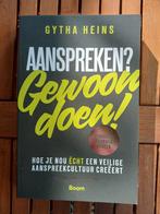 Aanspreken? Gewoon doen! - Gytha Heins NIEUW VASTE PRIJS, Ophalen of Verzenden, Nieuw, Gytha Heins