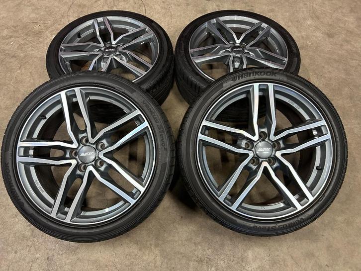19 inch Alutec velgen + zomerbanden Audi VW Seat Skoda, Auto-onderdelen, Banden en Velgen, Banden en Velgen, Zomerbanden, 19 inch