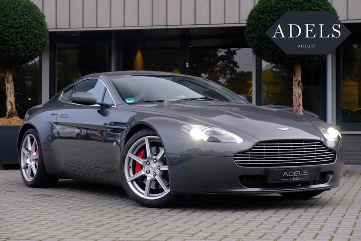 Aston Martin V8 Vantage 4.3 V8 Sportshift Meteorite Silver, Auto's, Aston Martin, Bedrijf, Te koop, V8 Vantage, Airconditioning