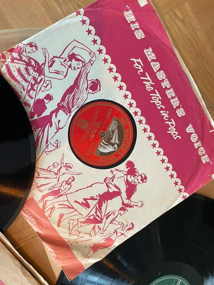 Partij bakelieten platen-ca 120stuks-diverse genre/merken, Cd's en Dvd's, Vinyl | Overige Vinyl, Gebruikt, Overige formaten, Ophalen