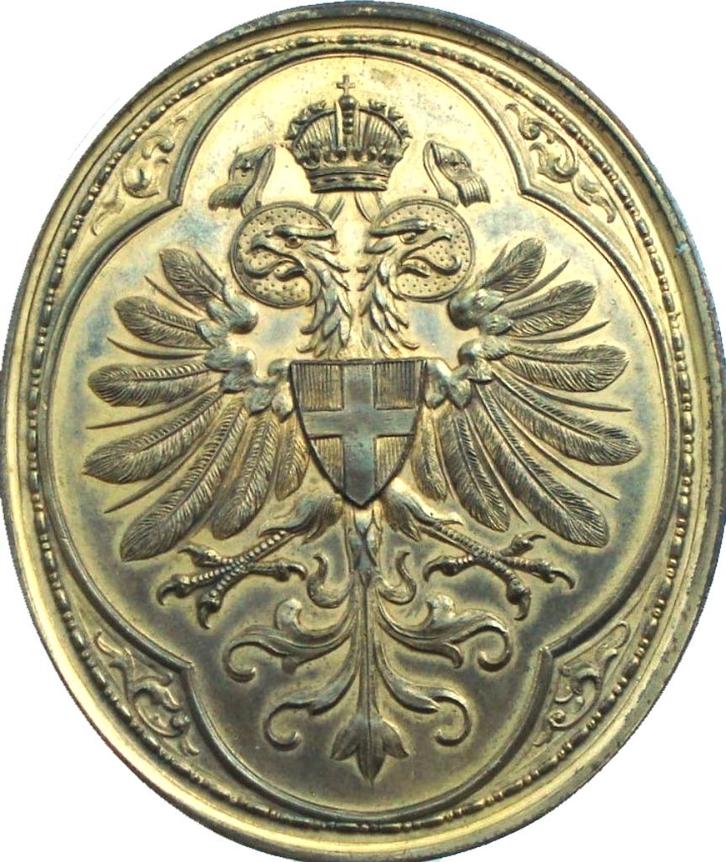 Oostenrijk - Wenen tentoonstelling 1891 (zeldzaam), Postzegels en Munten, Penningen en Medailles, Buitenland, Ophalen of Verzenden