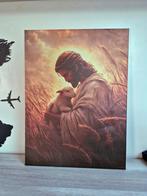Jezus met Lammetje Schilderij - Nieuw, Minder dan 50 cm, Nieuw, Ophalen of Verzenden, Schilderij