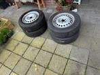 Ford wielen met goeie banden 15inch, Ophalen of Verzenden, 15 inch, Zomerbanden, Band(en)