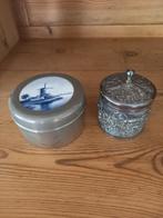 2 blikken trommeltjes, Verzamelen, Blikken, Ophalen of Verzenden, Zo goed als nieuw, Overige