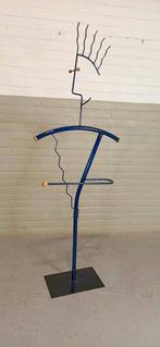 Vintage postmodern Memphis Milano stijl dressboy kapstok, Ophalen, Tweedehands, Tweedehands, Metaal