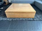 Ethnicraft Burger salontafel 110x110 cm, Ophalen, Gebruikt, Minder dan 50 cm, 100 tot 150 cm