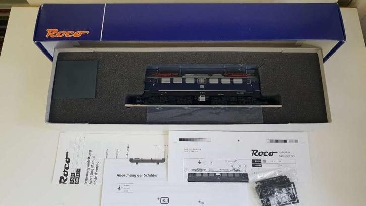 Roco 62493 - Elektrische locomotief BR 110 van de DB (DSS), Hobby en Vrije tijd, Modeltreinen | H0, Zo goed als nieuw, Locomotief