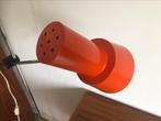 Prachtige oranje retro vintage vloerlamp hengellamp, Huis en Inrichting, Lampen | Vloerlampen, 100 tot 150 cm, Gebruikt, Vintage