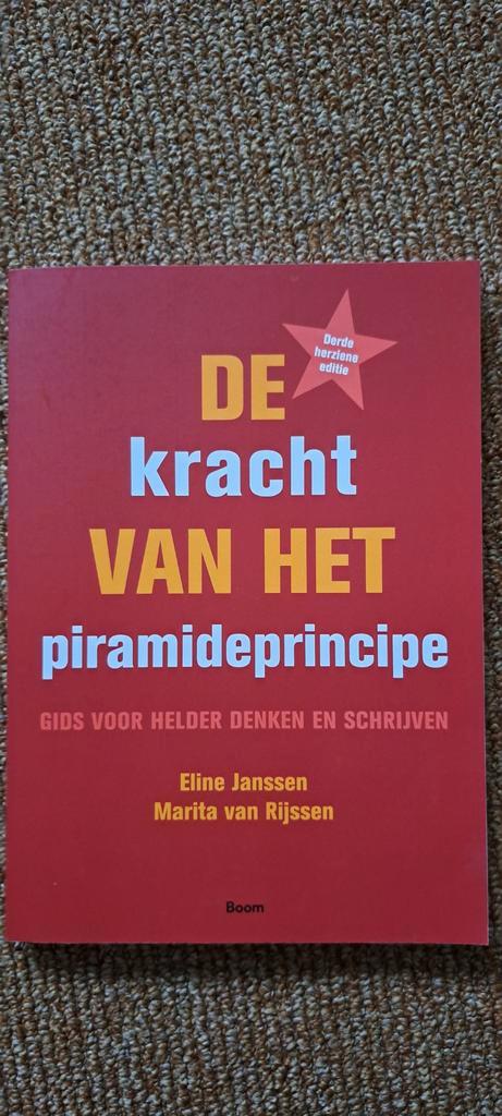 De Kracht van het Pyramideprincipe - Nieuwstaat!, Boeken, Advies, Hulp en Training, Nieuw, Ophalen of Verzenden