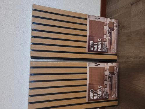 Akoestische wandpanelen nieuw, Doe-het-zelf en Verbouw, Platen en Panelen, Nieuw, Hout, Minder dan 20 mm, Ophalen