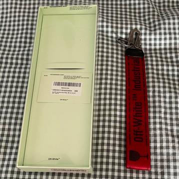 Off-White Industrial Belt Sleutelhanger beschikbaar voor biedingen