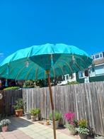 Parasol ibiza turquoise, Ophalen, Zo goed als nieuw, 1 tot 2 meter
