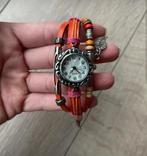 Vintage quartz horloge, Ophalen of Verzenden, Zo goed als nieuw, Staal, Overige merken