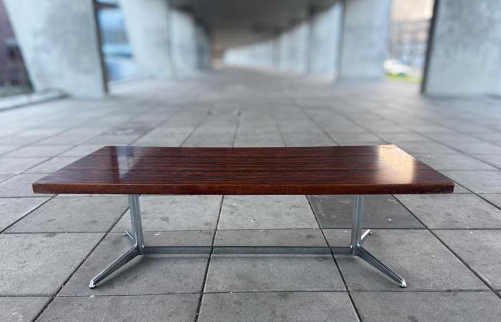 Mid-century design salontafel vintage 1960s, Huis en Inrichting, Tafels | Salontafels, Gebruikt, Minder dan 50 cm, 50 tot 100 cm