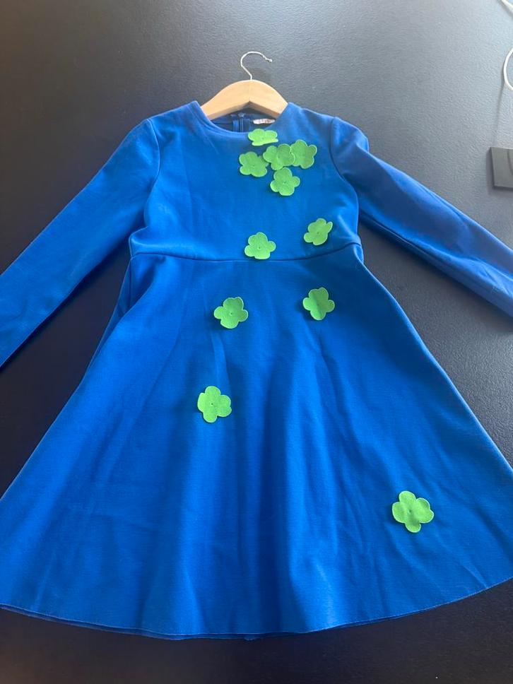 Il Gufo Jurk Cobaltblauw - Maat 6 - Nieuw!, Kinderen en Baby's, Kinderkleding | Maat 116, Nieuw, Meisje, Jurk of Rok, Ophalen of Verzenden