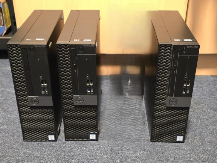 Diverse Dell OptiPlex, Computers en Software, Desktop Pc's, Gebruikt, 3 tot 4 Ghz, HDD, SSD, 32 GB, Ophalen