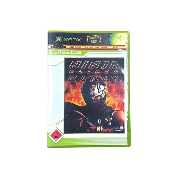 Ninja Gaiden Black Xbox Classic Game Excl. Handleiding, Spelcomputers en Games, Games | Xbox Original, Zo goed als nieuw