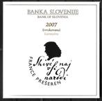 BU set Slovenië 2007 serie van alle 8 euro munten, Postzegels en Munten, Setje, Overige waardes, Slovenië, Verzenden