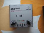 Behringer MIC 100 Tube ultragain, voorversterker buizen, Ophalen of Verzenden, Zo goed als nieuw, Audio