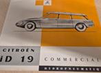 Eerste typen jaren 50 Citroën DS ID 19 Break stationcar Comm, Ophalen of Verzenden, Zo goed als nieuw, Citroën