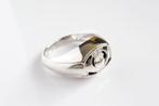 Claddagh | 9 Karaat Witgouden Heren Ring, 20 of groter, Heer, Ophalen of Verzenden, Zo goed als nieuw