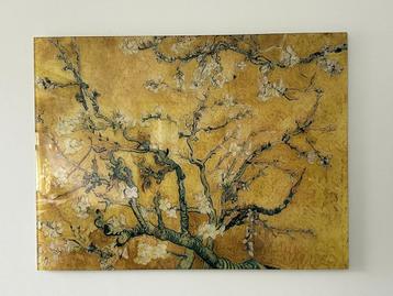 van Gogh Bloesem schilderij op glas beschikbaar voor biedingen