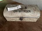 Antiek curiosa ontbijtkoek blik vintage broodtrommel, Verzamelen, Blikken, Ophalen of Verzenden, Zo goed als nieuw, Overige merken