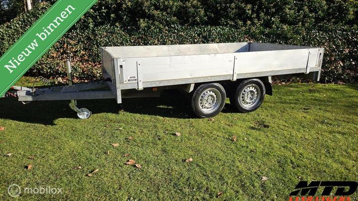 Anssems PSX2 plateauwagen met extra staalplaat bodemplaat, Auto diversen, Aanhangers en Bagagewagens, Gebruikt