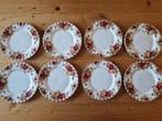Royal Albert Old country roses bordjes 8 stuks, Antiek en Kunst, Antiek | Servies los, Ophalen of Verzenden