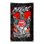 Grote vlaggen NGK Spark Plugs (150x90cm), Ophalen of Verzenden, Nieuw