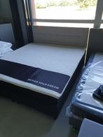 Opruiming showroommodel boxspring nr3 180x200, Ophalen, 180 cm, 200 cm, Grijs