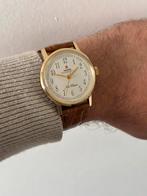 Ruhla herenhorloge vintage, Ophalen of Verzenden, Zo goed als nieuw, Zwart, Android