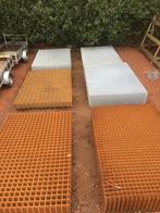 Bouwstaal matten / trellis, gaas, roest en gegalvaniseerd, Tuin en Terras, Gaas en Draad, Ophalen, Nieuw, Minder dan 10 meter