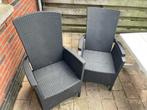 2 wicker tuinstoelen, Tuin en Terras, Tuinstoelen, Ophalen, Zo goed als nieuw, Wicker