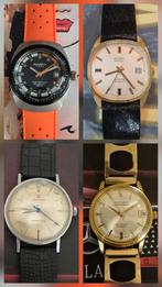 Verzameling horloges, collectie vintage horloges, Overige merken, Staal, Polshorloge, Met bandje