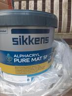 Sikkens Alphacryl Pure Mat SF - 5 Liter, 5 tot 10 liter, Nieuw, Ophalen of Verzenden, Verf