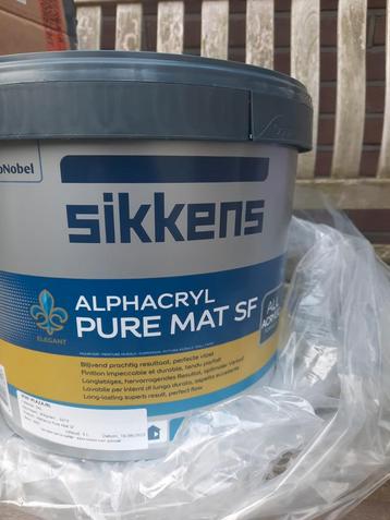 Sikkens Alphacryl Pure Mat SF - 5 Liter beschikbaar voor biedingen