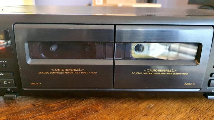 Sony TC-WE 405 dubbel cassettedeck, Audio, Tv en Foto, Cassettedecks, Dubbel, Sony, Ophalen of Verzenden