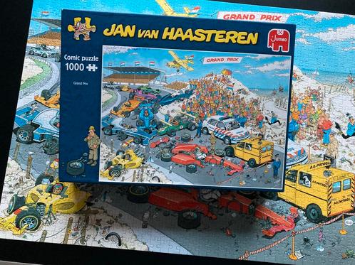 Jan van Haasteren - Grand Prix (1000 st) kopen of ruilen, Hobby en Vrije tijd, Denksport en Puzzels, Gebruikt, Legpuzzel, 500 t/m 1500 stukjes