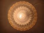 Retro design vintage ronde amber plafondlamp, Huis en Inrichting, Lampen | Plafondlampen, Ophalen of Verzenden, Zo goed als nieuw